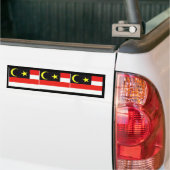 パッタニ、タイ バンパーステッカー (トラック上)