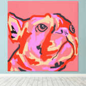 パッチが当てられている キャンバスプリント (インサイチュ (ウッドフロア))