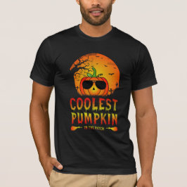 パッチで最もかっこいいかぼちゃ Tシャツ
