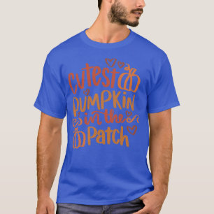 パッチで最もキュートなカボチャ Tシャツ