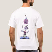パッチとの与えられたロゴ Tシャツ (裏面)