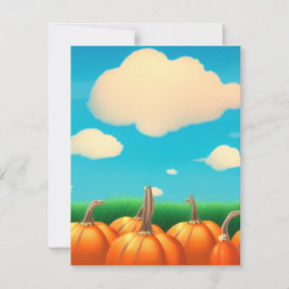 パッチのカボチャ ノートカード