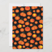 パッチのカボチャ 招待状 (裏面)