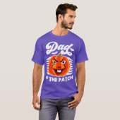 パッチのパパ – パンプキおもしろいン不気味ハロウィーン Tシャツ (正面フル)