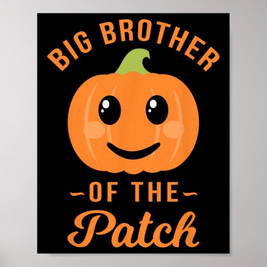 パッチのビッグブラザー – パンプキンファミリーハロウィー ポスター (正面)