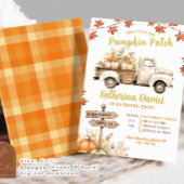 パッチのマップルリーフの誕生日ガール 招待状