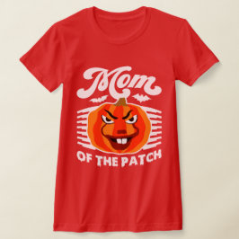 パッチのママ – パンプキおもしろいン不気味ハロウィーン Tシャツ