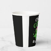 パッチの中で一番かわいいクローバーSt patricks day 紙コップ (右)