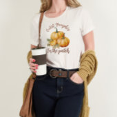 パッチの中で最もキュートなカボチャ Tシャツ