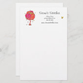 パッチの固定、ビジネス 便箋 (正面/裏面)