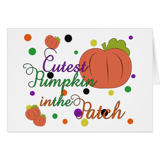 パッチの最もかわいいカボチャ (正面横)