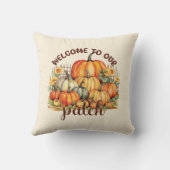 パッチへようこそ クッション (裏面)