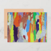 パッチカーペットアートポストカード ポストカード (正面/裏面)