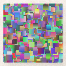 パッチガラスコースター