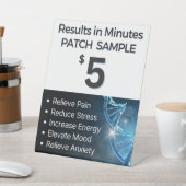 パッチサンプル – $5ペデスタル記号 台座サイン (インサイチュ)