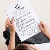 パッチテストクライアントの同意型枠の放棄40ページ ノートパッド