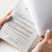 パッチテストクライアントの同意型枠の放棄40ページ ノートパッド