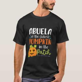 パッチハローウィーの中で最も可愛いカボチャのアベラ Tシャツ