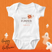 🎃パッチハンドのハロウィーンで最もキュートカボチャ ベビーボディスーツ