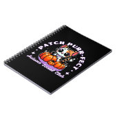 パッチパーフェクト – Cat Pumpkin Patch Notebook ノートブック (左側)