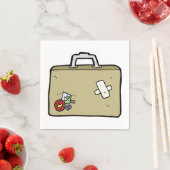 パッチラゲッジナプキンス紙 スタンダードカクテルナプキン (インサイチュ)