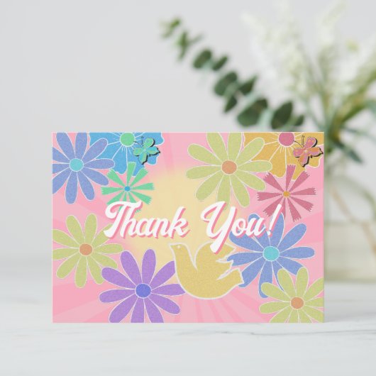 パッチレター誕生日パーティーレトロ名門私立校風のありがとう 招待状 (スタンド正面)