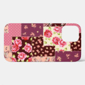 パッチワークかわいいシームレスパターン Case-Mate iPhoneケース (裏面 (横))