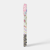 パッチワークのコラージュカラフルとクリエイティブ電話ケース iPhone 15ケース (左側面)