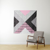 パッチワークのタイル、フリーハンドスケッチパターン。 タペストリー (インサイチュ)