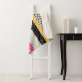 パッチワークのタイル：多彩なシームレスなデザイン。 シェルパブランケット (インサイチュ)