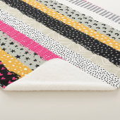 パッチワークのタイル：多彩なシームレスなデザイン。 シェルパブランケット (3/4)