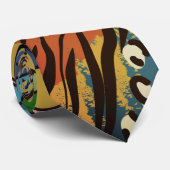 パッチワークのネックタイ ネクタイ (ロール)