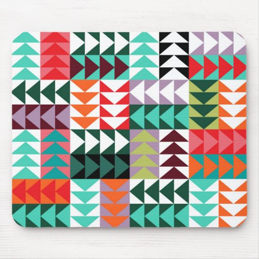 パッチワークのマウスパッド マウスパッド (正面)