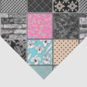 パッチワークのレトロヴィンテージ色パッチワークキルティング 薄葉紙 (詳細)