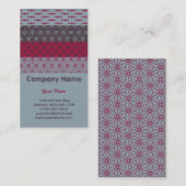 パッチワークの名刺 名刺 (正面/裏面)