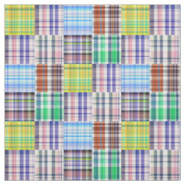 パッチワークの外観#1マ名門私立校風のドラススタイルPlaid Sz6 ファブリック