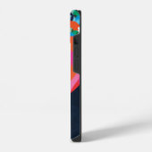 パッチワークの完成 iPhoneケース (左側面)