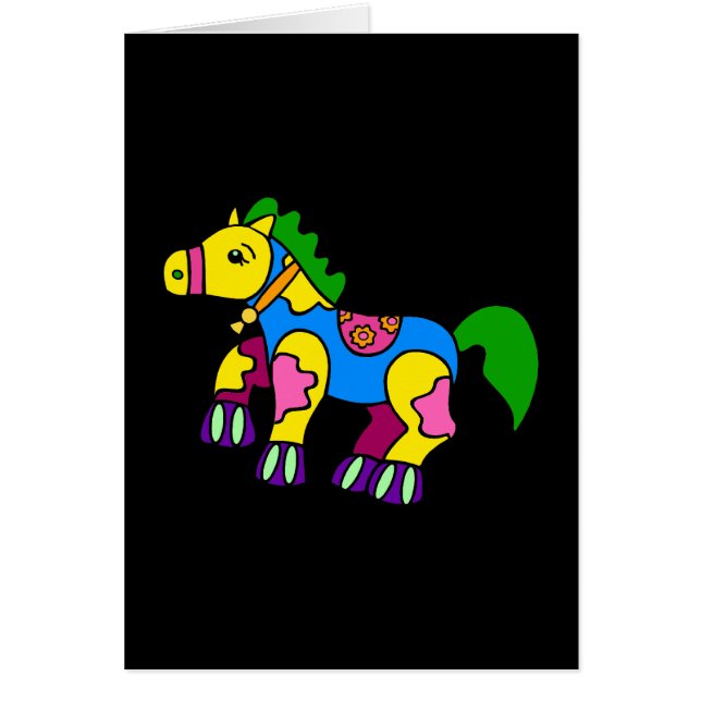 パッチワークの馬 (正面)