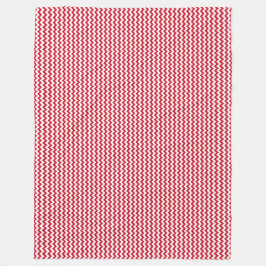 パッチワークインドネシア国旗のパターン フリースブランケット