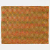 パッチワークウガンダ国旗のパターン フリースブランケット (正面(横))