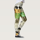 パッチワークウサギ レギンス (右)