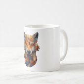 パッチワークウルフマグ コーヒーマグカップ (正面右)