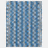 パッチワークエストニア国旗のパターン フリースブランケット (正面)