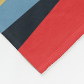 パッチワークカラフルのパタモダンーン フリースブランケット (角)