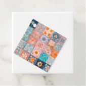 パッチワークカラフルキルトアートギフトラベル フェイバータグ (インサイチュ)