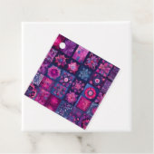 パッチワークカラフルキルトアートギフトラベル フェイバータグ (インサイチュ)