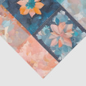 パッチワークカラフルキルトアートティッシュペーパー 薄葉紙 (詳細)