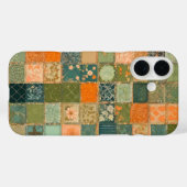 パッチワークカラフルキルトアートiPhoneケース Case-Mate iPhoneケース (裏面 (横))