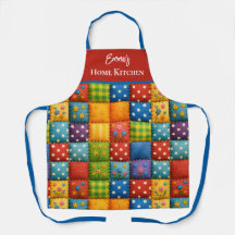 パッチワークカラフルパターン