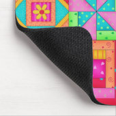 パッチワークキルトはマウスパッドを妨げます マウスパッド (コーナー)